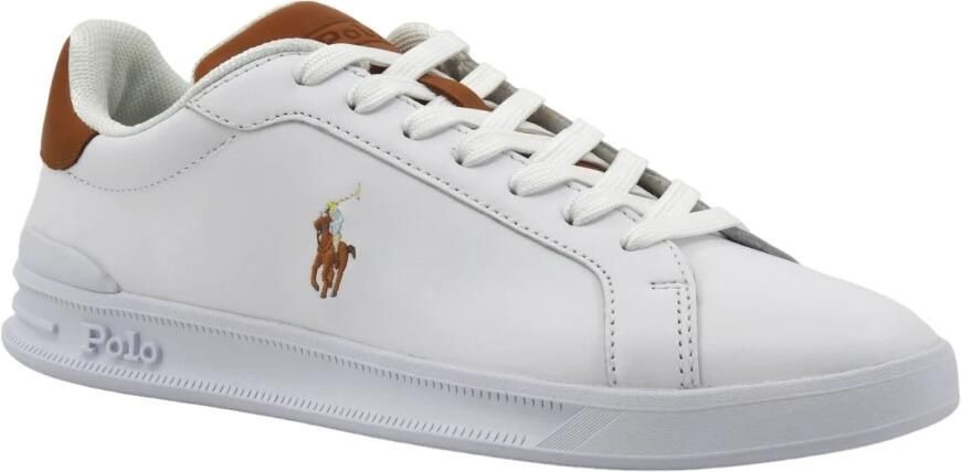 POLO RALPH LAUREN Ralph Lauren Lage Sneakers Heren Hrt Court Ii Maat: 46 Materiaal: Leer Kleur: Wit - Foto 9