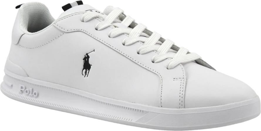 Polo Ralph Lauren Hrt Ct Ii Low Fashion sneakers Schoenen white black maat: 43 beschikbare maaten:43 - Foto 3