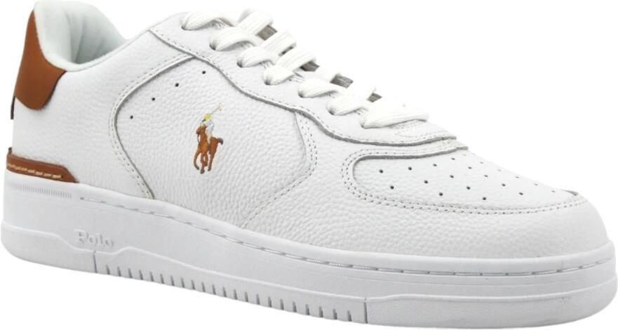Polo Ralph Lauren Sneakers laag 'MASTERS CRT' bruin offwhite - Foto 8