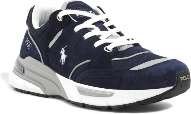 POLO RALPH LAUREN Ralph Lauren Lage Sneakers Heren Trackstr 250 Low Top Lace Maat: 48 Materiaal: Suède Kleur: Blauw