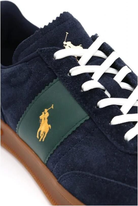 POLO RALPH LAUREN Ralph Lauren Lage Sneakers Heren Heritage Area Maat: 43 Materiaal: Suède Kleur: Blauw - Foto 5
