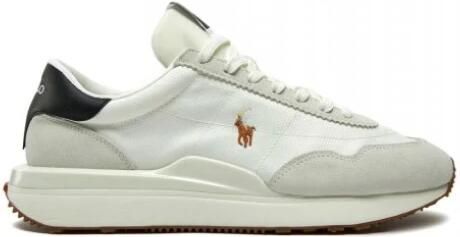 Polo Ralph Lauren Leren sneakers met logostitching model 'TRAIN' - Foto 3