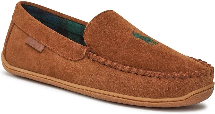 Ralph Lauren Warme loafers met logo aan de voorzijde