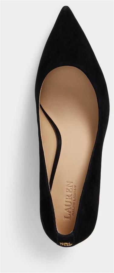 Lauren Ralph Lauren Hoge hakken Lanette Blkh-Pumps-Closed Toe in zwart