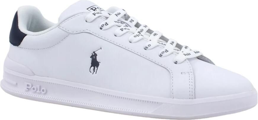 POLO RALPH LAUREN Ralph Lauren Lage Sneakers Heren Hrt Court Ii Leer Wit - Foto 6