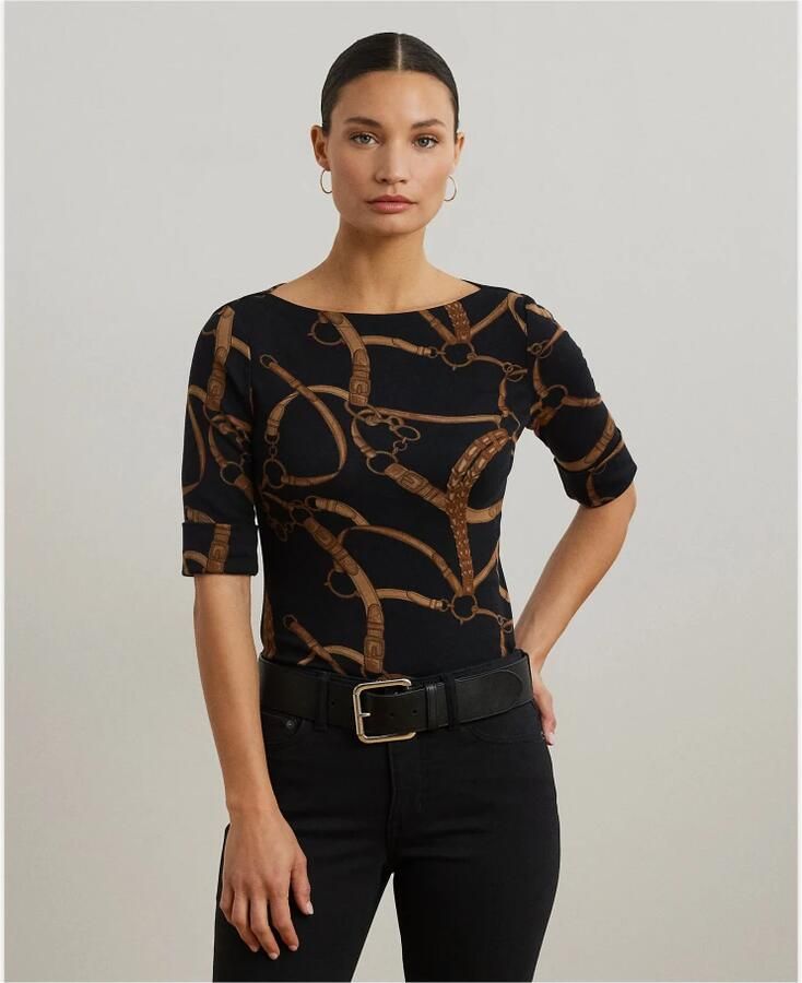 Ralph Lauren Zwart Lauren By Zwart Tan Judy Boothals Top