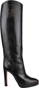 Ralph Lauren Remmy Hoge Hakken Laarzen Bruin Dames