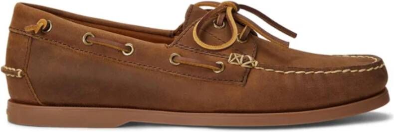 Ralph Lauren Sailor Shoes Brown Heren