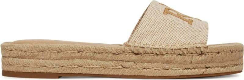 Ralph Lauren Espadrilles Polly van geverfd canvas