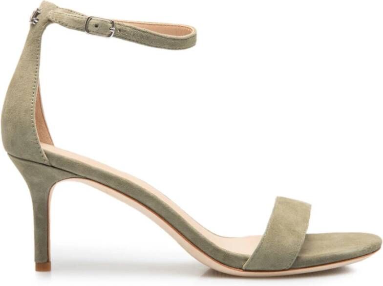 Lauren Ralph Lauren Sandalen met hak Allie Mid Sandals Heel Sandal in groen