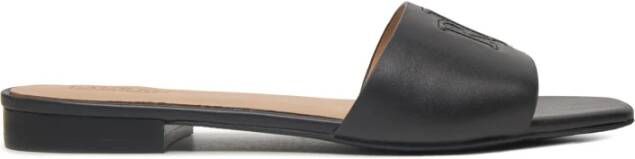 Lauren Ralph Lauren Slippers & Mules Everley Sld Sandals Slide in zwart