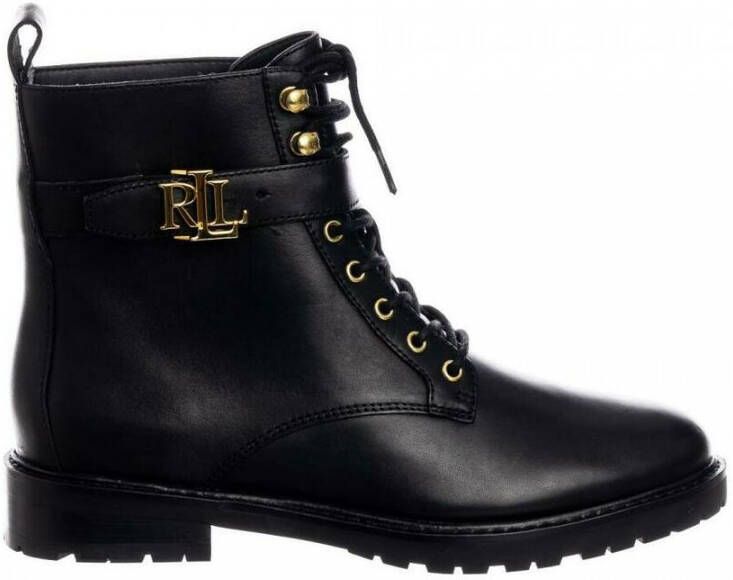 Lauren Ralph Lauren Boots met doornsluiting en labeldetail model 'ELRIDGE' - Foto 4