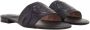 Lauren Ralph Lauren Slippers & Mules Alegra Iii Sandals Slide in zwart - Thumbnail 1