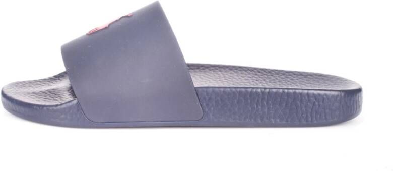 Polo Ralph Lauren Pool Slide Sandalen Schoenen navy red maat: 46 beschikbare maaten:41 42 43 44 45 46 - Foto 3
