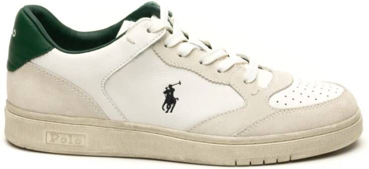 Polo Ralph Lauren Court Sneaker White Heren