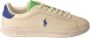 Ralph Lauren Witte Leren Heritage Court II Sneakers White Heren - Thumbnail 1