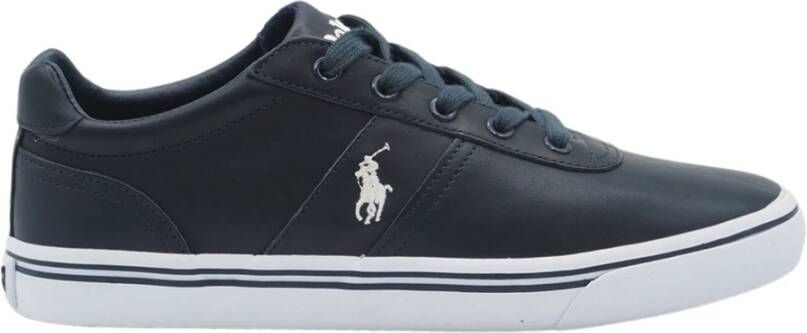 Ralph Lauren Sneakers van blauw leer 40 Blauw