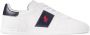 Polo Ralph Lauren Witte blauwe en rode sneakers White Heren - Thumbnail 1