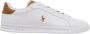 POLO RALPH LAUREN Ralph Lauren Lage Sneakers Heren Hrt Court Ii Maat: 40 Materiaal: Leer Kleur: Wit - Thumbnail 3