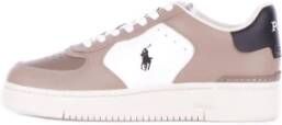 Polo Ralph Lauren Casual Sneakers voor Dagelijks Gebruik Beige Heren
