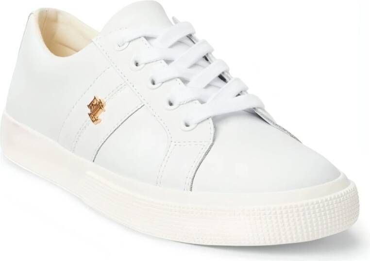 Lauren Ralph Lauren Sneakers van leer met labelapplicatie model 'JANSON'