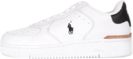 Polo Ralph Lauren Masters Court Low Fashion sneakers Schoenen white black maat: 44 beschikbare maaten:42 43 44 45 46