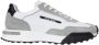 Ralph Lauren Sportieve grijs-witte sneakers - Thumbnail 1