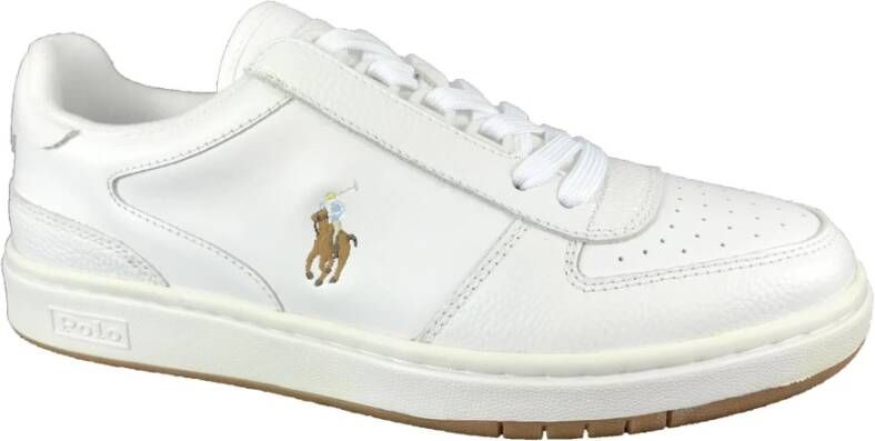 Ralph Lauren Stijlvolle Court Sneakers White Heren