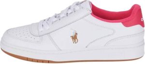 Ralph Lauren Stijlvolle Heren Witte Sneakers Wit Dames