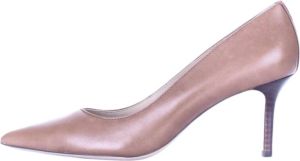 Ralph Lauren Stijlvolle Leren Pumps Bruin Dames