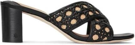 Ralph Lauren Stijlvolle Sandalen voor de Zomer Black Dames