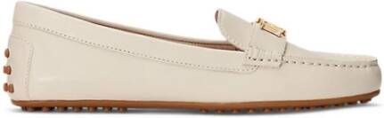 Lauren Ralph Lauren Loafers & ballerina schoenen Barnsbury Flats Driver in beige