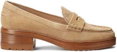 Lauren Ralph Lauren Loafers & ballerina schoenen Wren Flats Loafer in beige