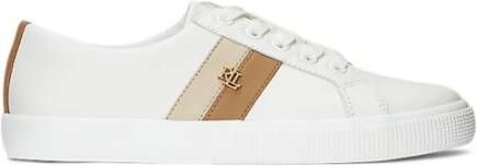 Ralph Lauren Stijlvolle Sneakers voor Mannen en Vrouwen White Dames