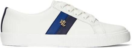 Ralph Lauren Stijlvolle Sneakers voor Mannen en Vrouwen White Dames