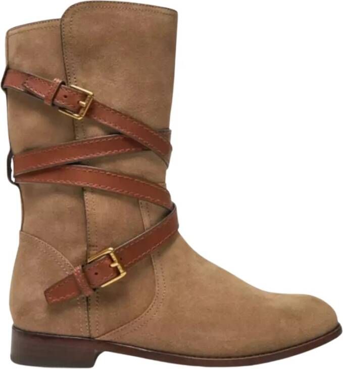 Lauren Ralph Lauren Boots & laarzen Briannah Boots Mid Boot in bruin