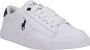 Ralph Lauren Polo Theron V White Navy kinder sneakers - Thumbnail 2