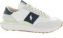 Polo Ralph Lauren Witte Hunter Navy Leren Schoenen White Heren - Thumbnail 1