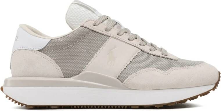 POLO RALPH LAUREN Ralph Lauren Lage Sneakers Heren Polo Crt Pp Maat: 43 Materiaal: Leer Kleur: Beige - Foto 5