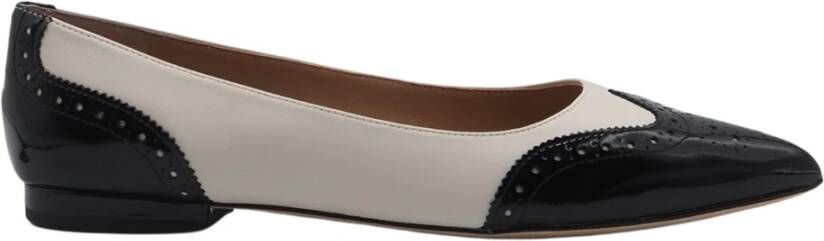 Ralph Lauren Two-Tone Patent Ballerina