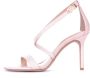 Ralph Lauren Verhoog je zomerse stijl met hoge hak sandalen Roze Dames - Thumbnail 1