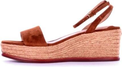 Ralph Lauren Wedges Brown Dames