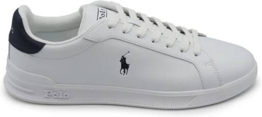 Ralph Lauren White Pony Blue Sneakers