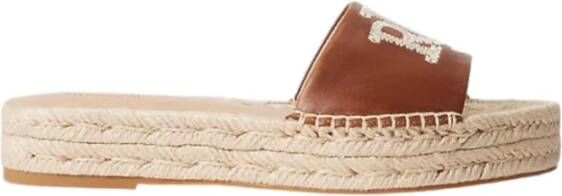 Lauren Ralph Lauren Espadrilles in gevlochten look model 'POLLY'