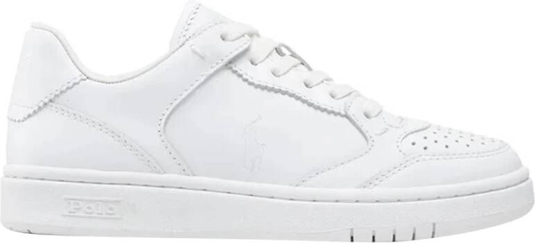 POLO RALPH LAUREN Ralph Lauren Hoge Sneakers Heren Polo Crt Lux Maat: 42 5 Materiaal: Leer Kleur: Wit - Foto 5