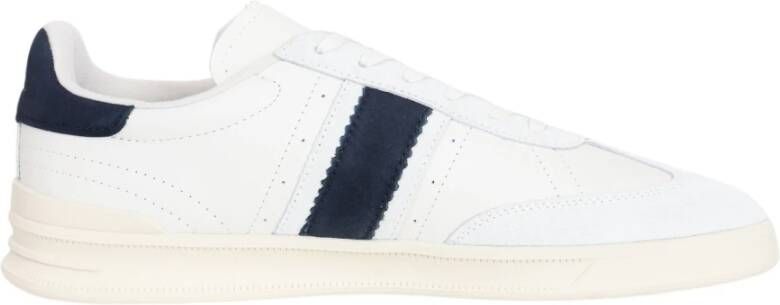 Polo Ralph Lauren Heritage Aera | bianco navy Wit Leer Lage sneakers Unisex - Foto 2