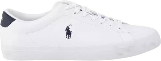 Ralph Lauren Witte sneakers Longwood White Heren