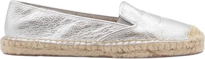 Ralph Lauren Zilveren Espadrilles