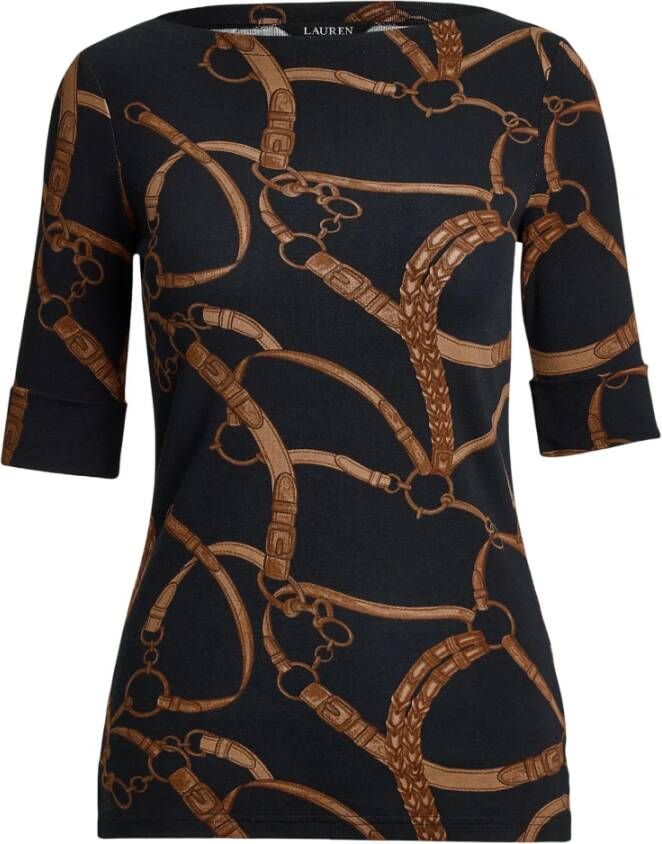 Ralph Lauren Zwart Lauren By Zwart Tan Judy Boothals Top - Foto 2