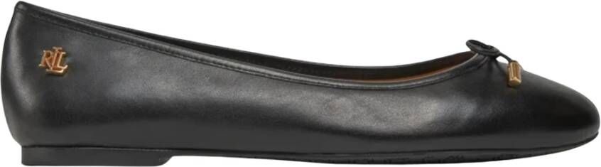 Ralph Lauren Zwarte platte schoenen Black Dames